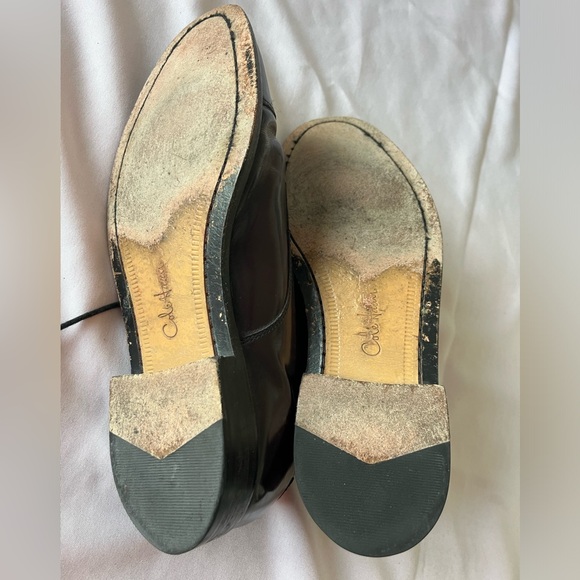 Men’s Cole Haan leather cap toe Oxford shoes size 9.5D - Picture 5 of 6